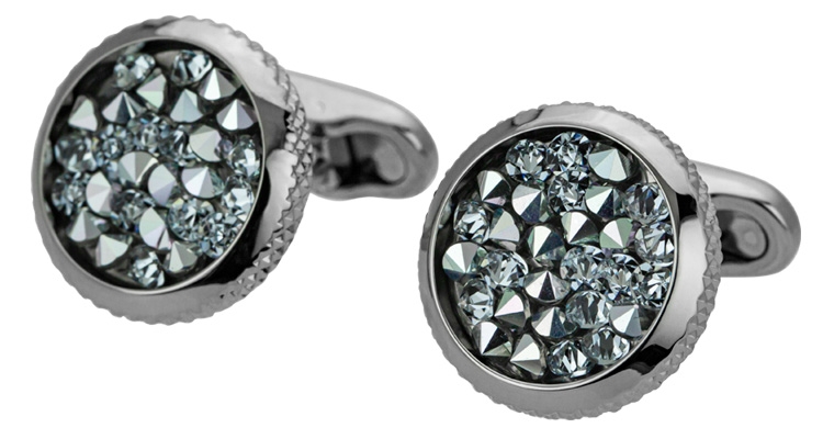 スワロフスキーSWAROVSKI　カフス　イタリアガラス MONART製 スワロフスキーSWAROVSKI カフス イタリアガラス MONART製